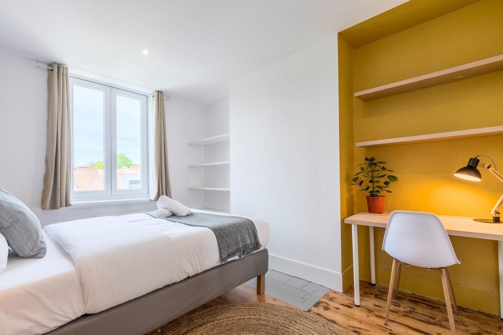 Bright 3-Bedroom 2-Bathroom Flat Lille Eksteriør bilde